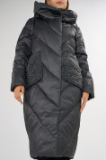 Купить Куртка зимняя болотного цвета 72185Bt, фото 10