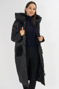 Купить Куртка зимняя черного цвета 72185Ch, фото 12