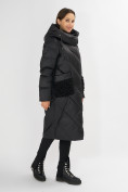 Купить Куртка зимняя черного цвета 72185Ch, фото 2
