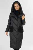 Купить Куртка зимняя черного цвета 72185Ch, фото 7