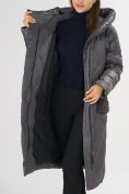 Купить Куртка зимняя темно-серого цвета 72185TC, фото 11