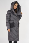 Купить Куртка зимняя темно-серого цвета 72185TC, фото 7