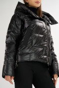 Купить Куртка зимняя черного цвета 7223Ch, фото 10