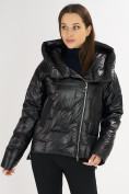 Купить Куртка зимняя черного цвета 7223Ch, фото 6