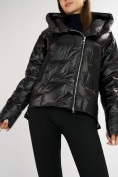 Купить Куртка зимняя черного цвета 7223Ch, фото 9