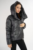 Купить Куртка зимняя темно-серого цвета 7223TC, фото 11