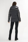 Купить Куртка зимняя темно-серого цвета 7223TC, фото 5