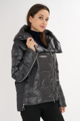 Купить Куртка зимняя темно-серого цвета 7223TC, фото 6