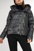 Купить Куртка зимняя темно-серого цвета 7223TC, фото 7