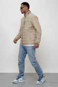 Купить Куртка молодежная мужская весенняя 2024 года бежевого цвета 7305B, фото 2