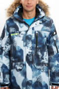 Купить Mолодежная зимняя куртка мужская синего цвета 737S, фото 13