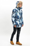 Купить Mолодежная зимняя куртка мужская синего цвета 737S, фото 7