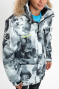 Купить Mолодежная зимняя куртка мужская серого цвета 737Sr, фото 11