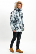 Купить Mолодежная зимняя куртка мужская серого цвета 737Sr, фото 8