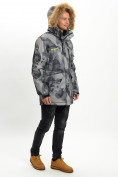 Купить Mолодежная зимняя куртка мужская темно-серого цвета 737TC, фото 5