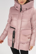 Купить Куртка зимняя розового цвета 7389R, фото 10