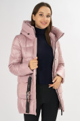 Купить Куртка зимняя розового цвета 7389R, фото 13