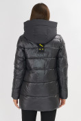 Купить Куртка зимняя темно-серого цвета 7389TC, фото 11