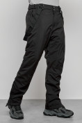 Купить Полукомбинезон утепленный мужской зимний горнолыжный черного цвета 7431Ch, фото 12