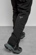 Купить Полукомбинезон утепленный мужской зимний горнолыжный черного цвета 7431Ch, фото 15