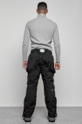 Купить Полукомбинезон утепленный мужской зимний горнолыжный черного цвета 7431Ch, фото 8