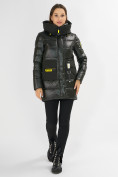Купить Куртка зимняя болотного цвета 7501Bt