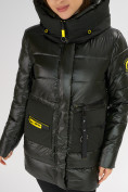 Купить Куртка зимняя болотного цвета 7501Bt, фото 16