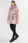 Купить Куртка зимняя розового цвета 7501R, фото 2