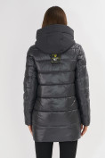 Купить Куртка зимняя темно-серого цвета 7501TC, фото 13
