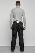Купить Полукомбинезон утепленный мужской зимний горнолыжный черного цвета 7503Ch, фото 8