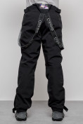 Купить Полукомбинезон утепленный мужской зимний горнолыжный черного цвета 7504Ch, фото 8