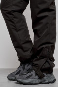 Купить Полукомбинезон утепленный мужской зимний горнолыжный темно-серого цвета 7504TC, фото 8