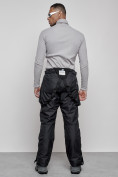 Купить Полукомбинезон утепленный мужской зимний горнолыжный черного цвета 7507Ch, фото 8