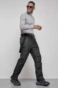 Купить Полукомбинезон утепленный мужской зимний горнолыжный цвета хаки 7507Kh, фото 14