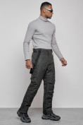 Купить Полукомбинезон утепленный мужской зимний горнолыжный цвета хаки 7507Kh, фото 18