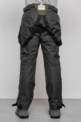 Купить Полукомбинезон утепленный мужской зимний горнолыжный цвета хаки 7507Kh, фото 8