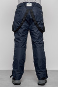 Купить Полукомбинезон утепленный мужской зимний горнолыжный темно-синего цвета 7507TS, фото 8