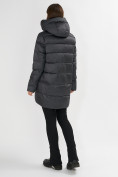 Купить Куртка зимняя big size темно-серого цвета 7519TC, фото 6