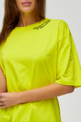 Купить Женские футболки с надписями желтого цвета 76013J, фото 4