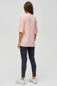 Купить Женские футболки с надписями розового цвета 76013R, фото 2