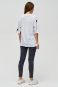 Купить Женские футболки с принтом белого цвета 76024Bl, фото 3