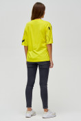 Купить Женские футболки с принтом желтого цвета 76024J, фото 2