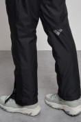 Купить Полукомбинезон утепленный женский зимний горнолыжный черного цвета 7602Ch, фото 13