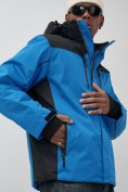 Купить Горнолыжная куртка мужская зимняя голубого цвета 7611Gl, фото 15