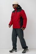 Купить Горнолыжная куртка мужская зимняя красного цвета 7611Kr, фото 2