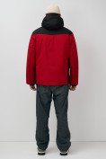 Купить Горнолыжная куртка мужская зимняя красного цвета 7611Kr, фото 4