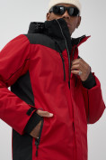 Купить Горнолыжная куртка мужская зимняя красного цвета 7611Kr, фото 9