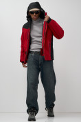 Купить Горнолыжная куртка мужская зимняя красного цвета 7611Kr, фото 15