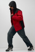 Купить Горнолыжная куртка мужская зимняя красного цвета 7611Kr, фото 16