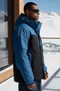 Купить Горнолыжная куртка мужская зимняя черного цвета 7612Ch, фото 2